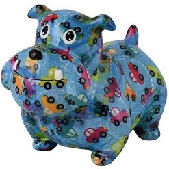 Salvadanaio Pomme Pidou Azzurro