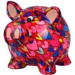 Salvadanaio Pomme Pidou Rosso