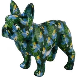 Salvadanaio Pomme Pidou Verde, Blu